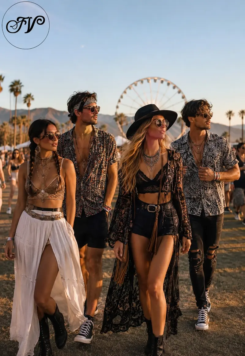 Looks para festivales de verano 2026