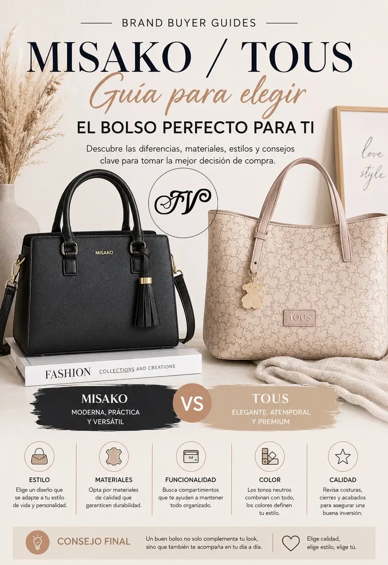 Guía para Comprar Bolsos Misako y TOUS